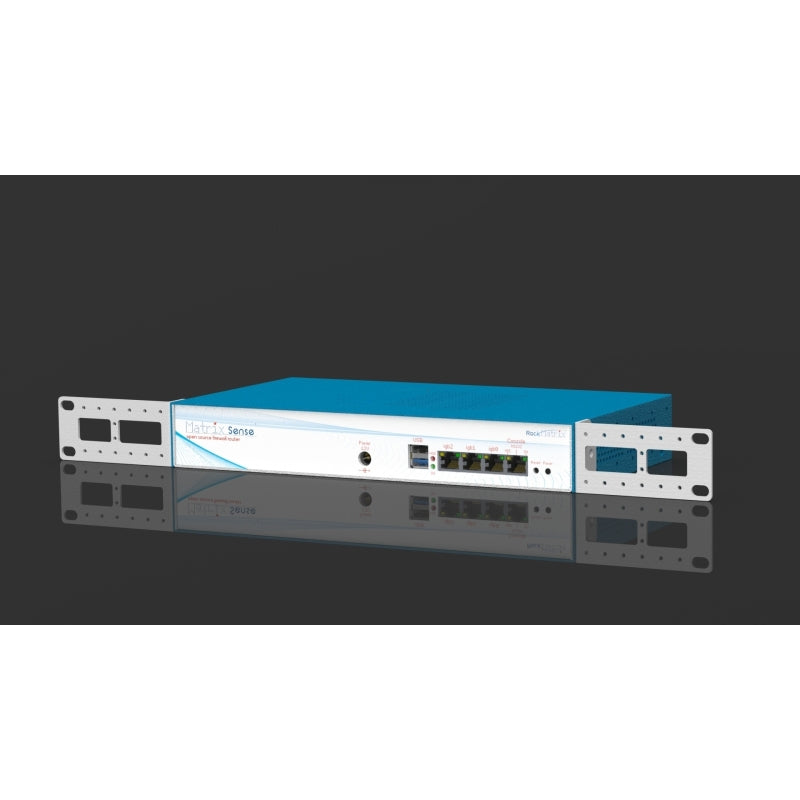 RackMatrix® S2 ready-to-use with Noah2 Intel E3845, 4 coeurs, 1.91 GHz, 3 ports GbE, 1 port SFP-Industrial 24/7 SSD 1TB-DD38GB- 2RJ45 ports -US