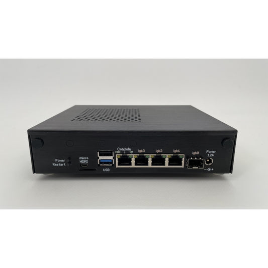 Black Broachlink device with Noah 6, 4 cores 1.91 GHz - DD3-8G-mSATA120GB-  pfSense- EU