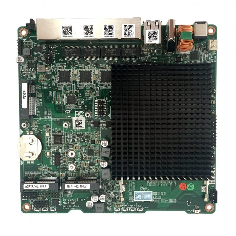 NOAH4C 24x7 Firewall Router Motherboard Intel E3845, 4 cores 1.91 GHz