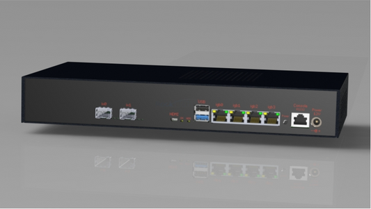 Ready for use appliance with HART2, Intel Celeron, 4 cores, 2.6 GHz, 1.5MB L2, AES-NI -mSATA 120GB-DDR4 16GB-US